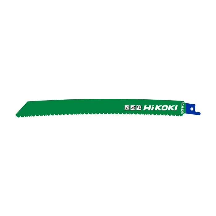 brzeszczoty do piły szablastej RCM42B wygięty 225 10/14TPI (5 SZT.)  HiKOKI 7526